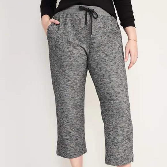 Old Navy High-Waisted Cropped Straight Sweatpants for Women New - Picture 6 of 7